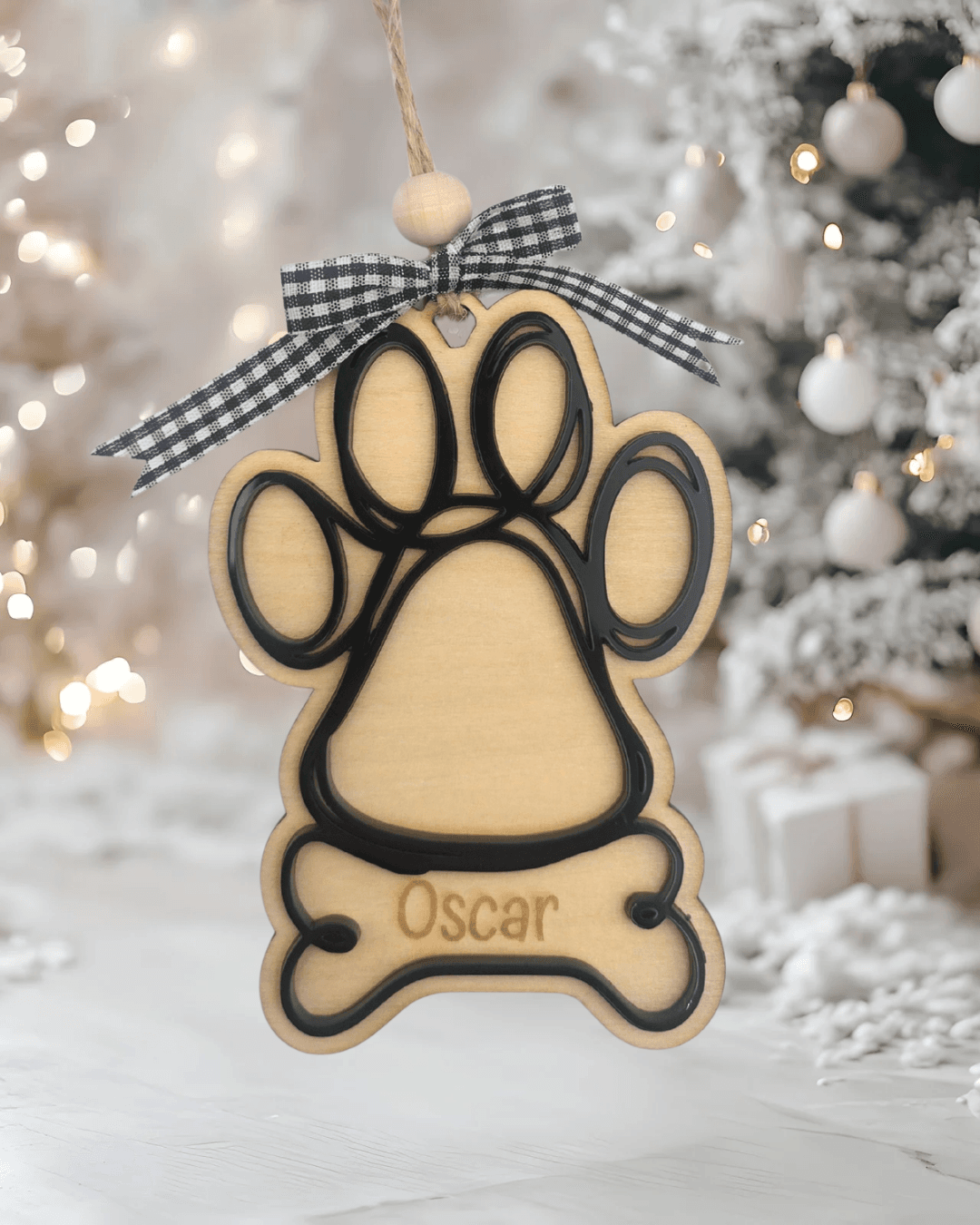 Personalised Dog Ornament