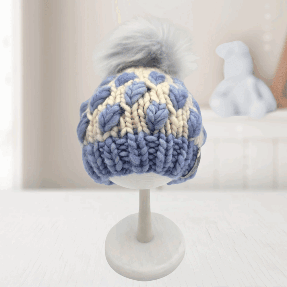 New Leaf Beanie – Blue