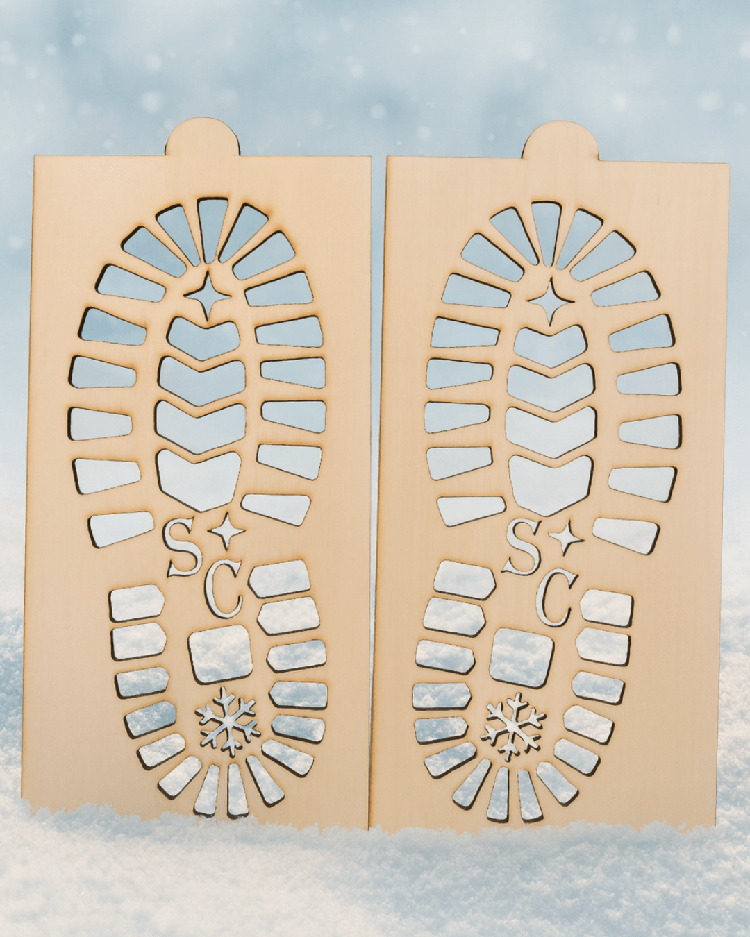 Santa Boot's Stencil