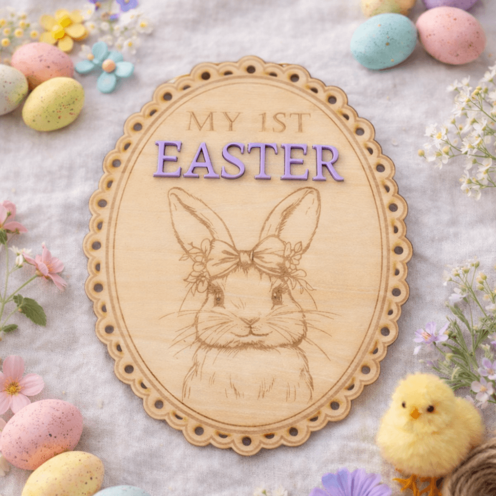 My 1st Easter Plaque – Girl