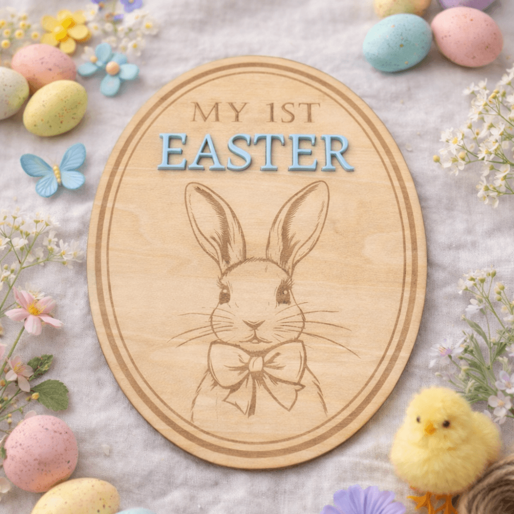 My 1st Easter Plaque – Boy