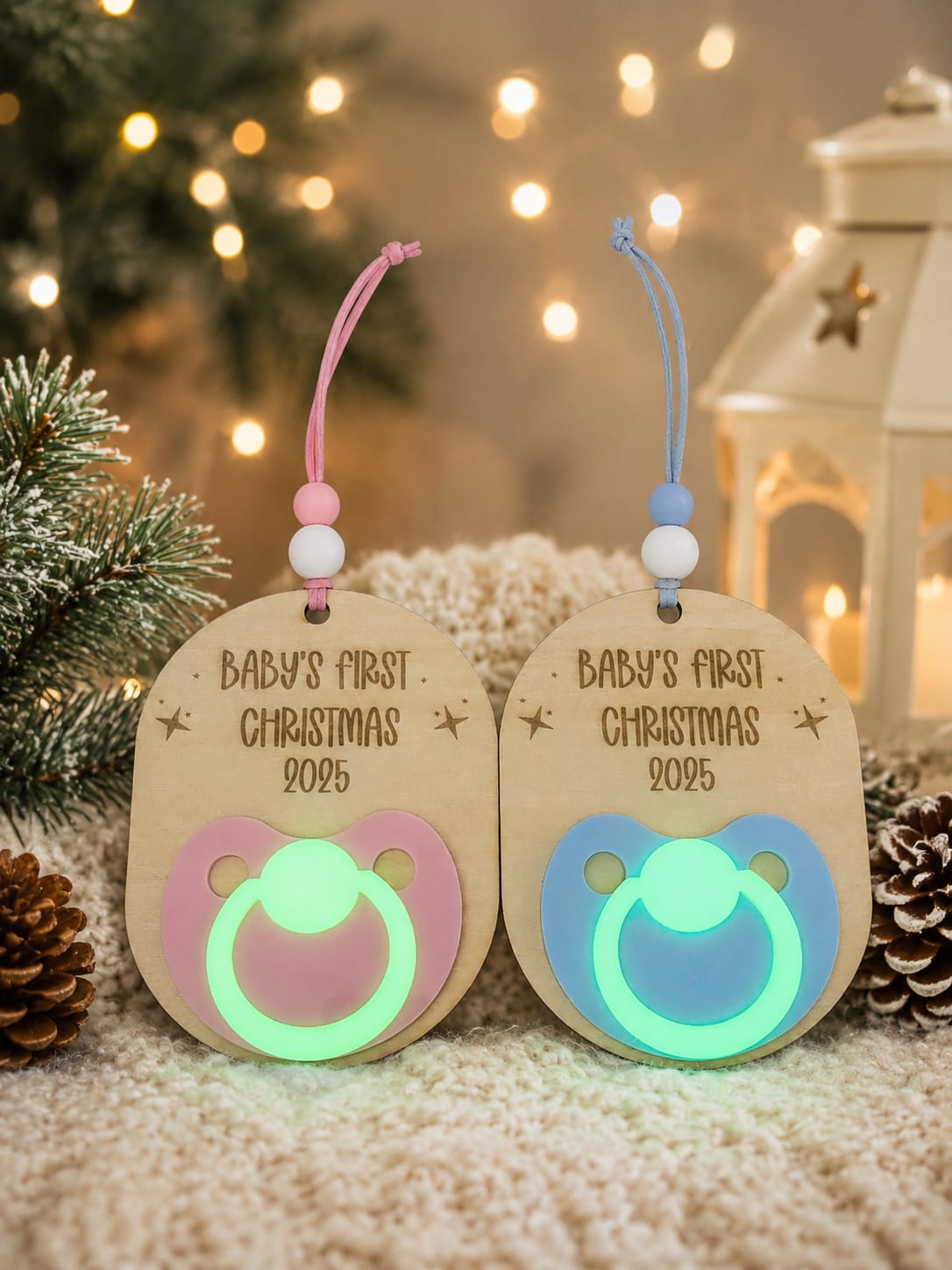 My First Christmas Glowing Dummy Ornament